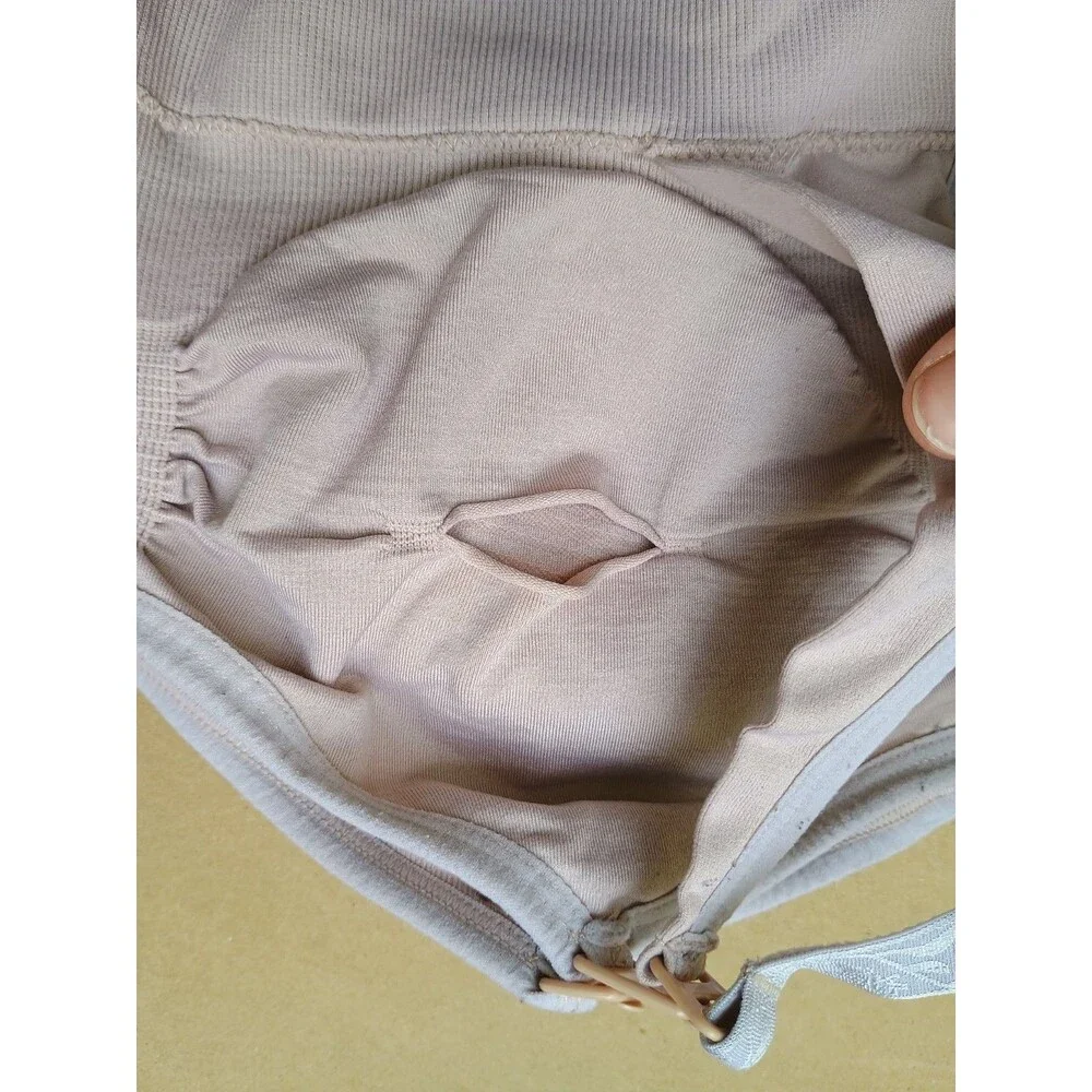 Kindred Bravely Sublime Hands-Free Pumping & Nursing Bra Size Medium Beige